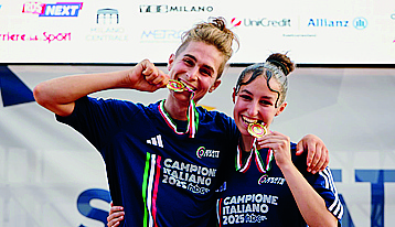 Pattinaggio Inline Lorenzo e Ilaria Guslandi Astro Roller Monza
