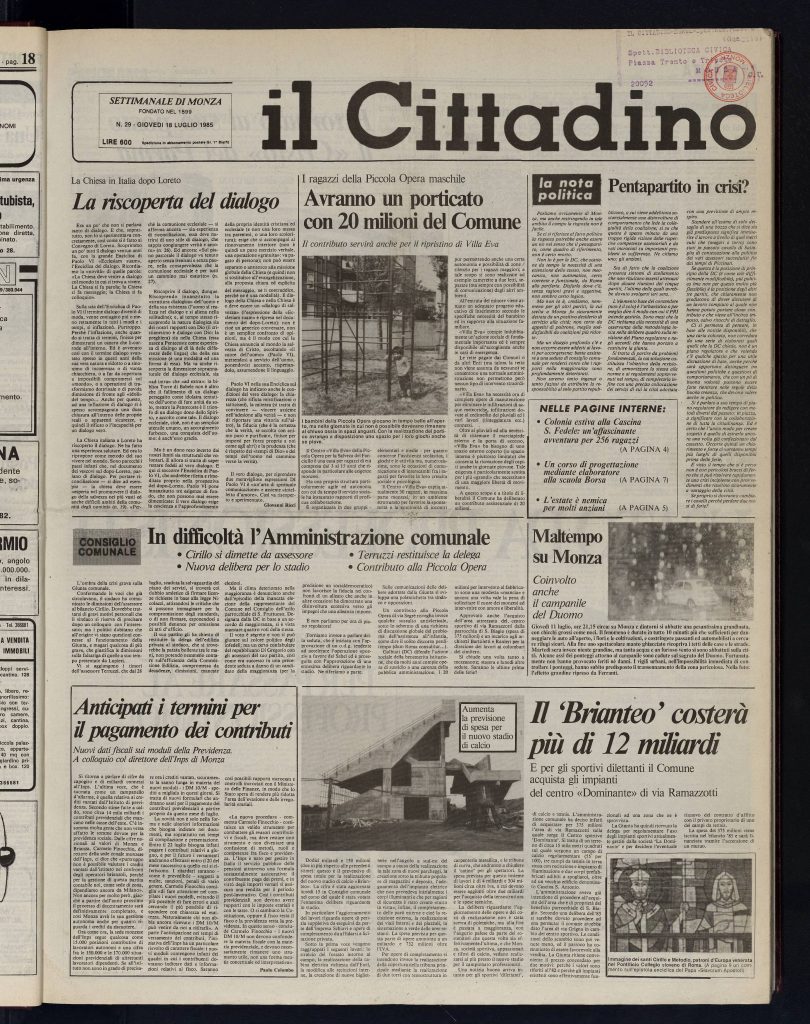 Il Cittadino 1985
