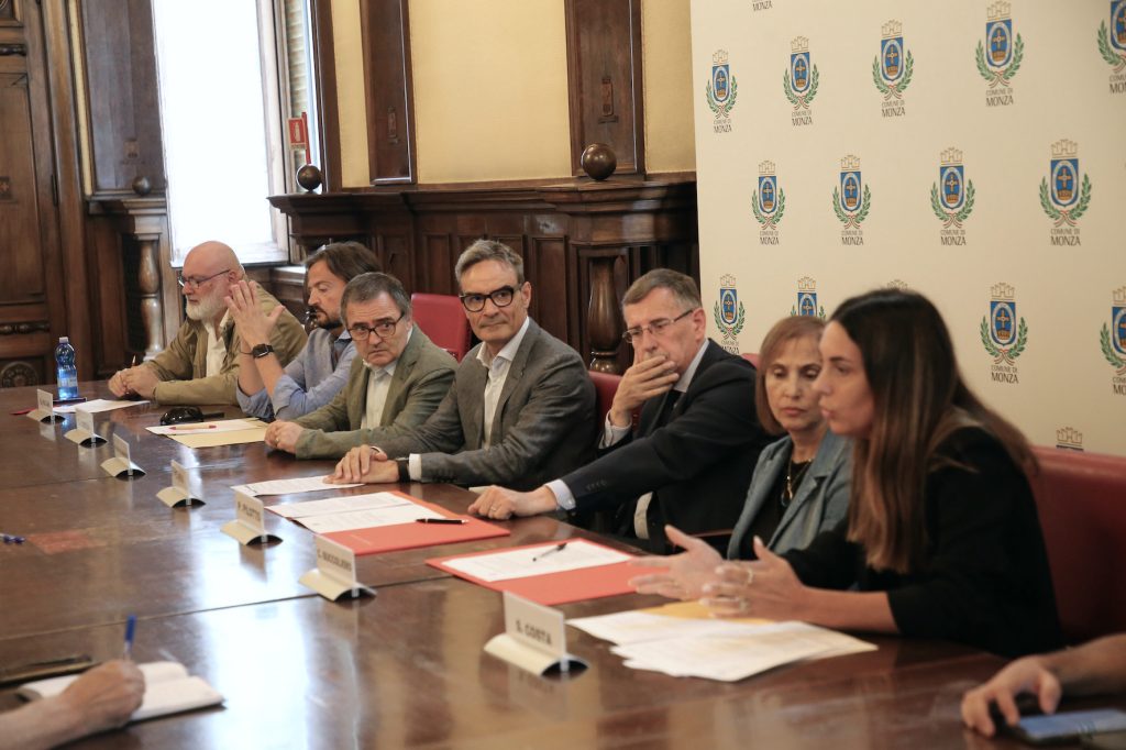Monza firma accordo Comune carcere - foto Radaelli
