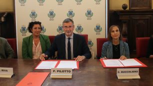 Monza firma accordo Comune carcere - foto Radaelli