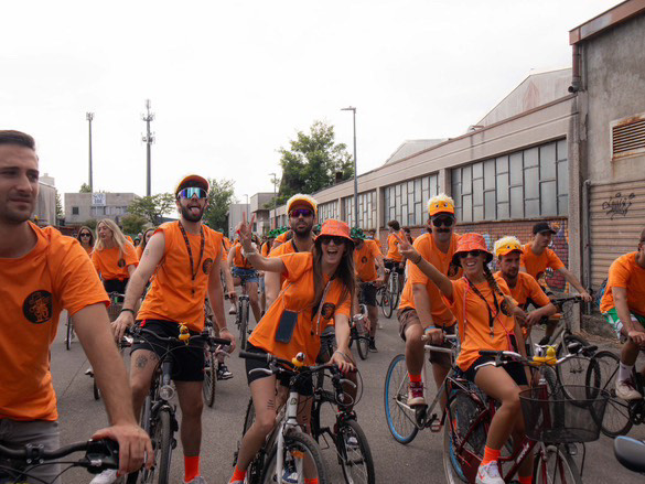 Meda biciclettata Bam organizzata da associazione di promozione sociale Bam-Bike and Music