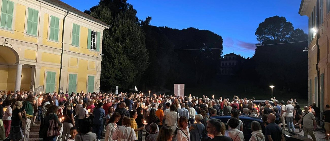 Arcore Fiaccolata per Gaza 28 luglio 2025 - foto Pd Arcore