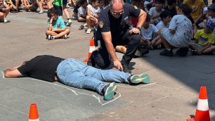 Il sindaco di Villasanta "ucciso"