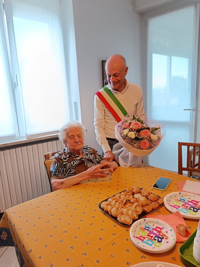 Macherio 100 anni Luigia Cassanmagnago