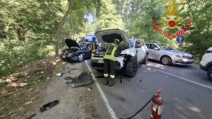 Incidente in viale Cavriga a Monza