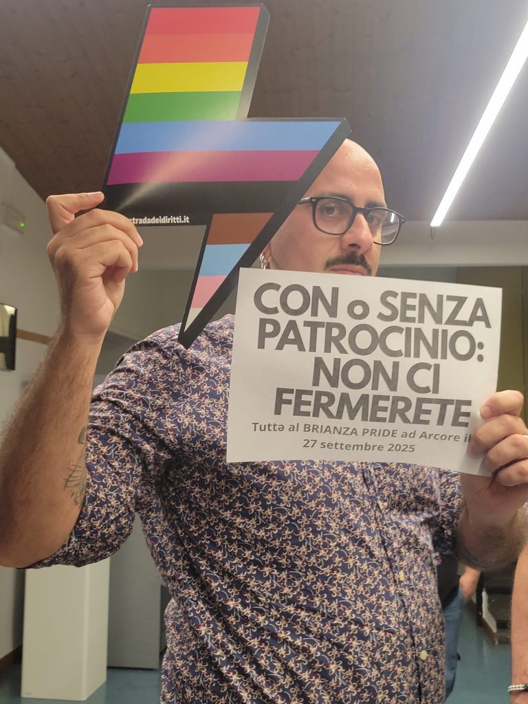 Arcore Pride consiglio no patrocinio