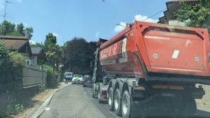 Arcore asfaltature 3 luglio