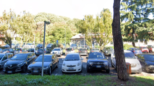 Arcore parcheggio via San Martino