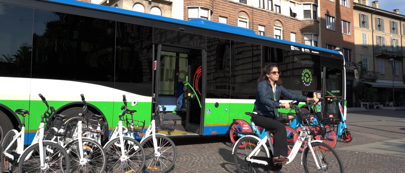 Dagli autobus a bici e monopattini in sharing