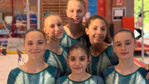 Ginnastica Gal atlete a Celle di Rimini 2025