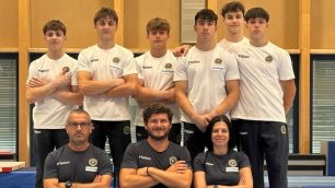 Ginnastica Italbaby e Biel 2025 con Mazzola Foto Federginnastica