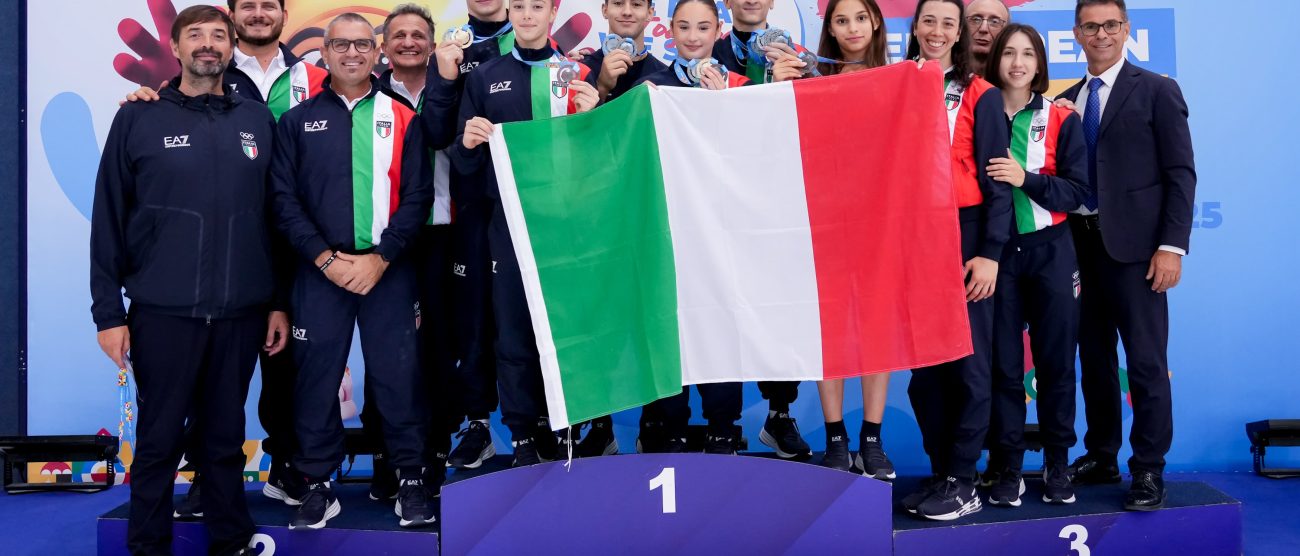 Ginnastica atleti italiani a Osjek 2025