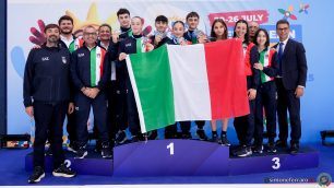 Ginnastica atleti italiani a Osjek 2025