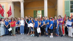 Arcore Peg Perego incontro in Comune col sindaco Bono