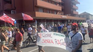 Arcore 12 luglio 2025 manifestazione No Pedemontana c'è anche Ilaria Salis