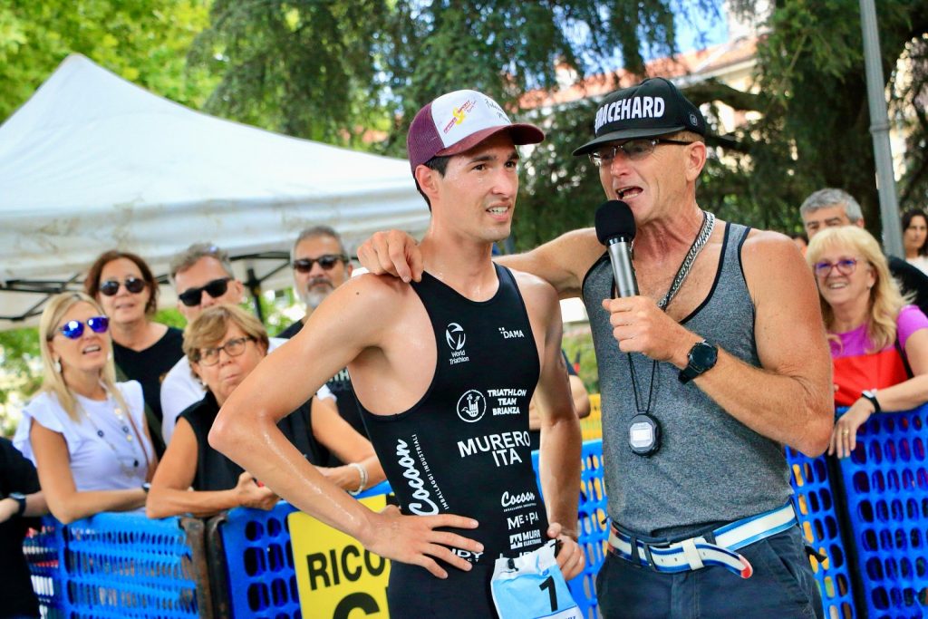 Lissone Triathlon Murero Federico a fine gara Lecco 2025