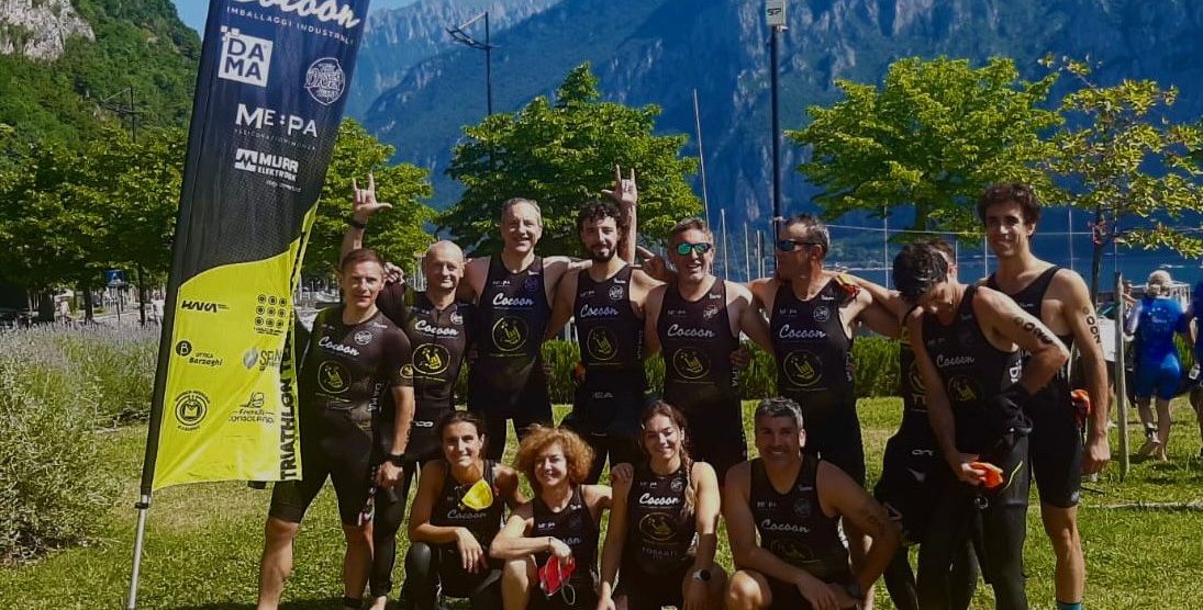 atleti e atlete Tri Team Brianza di Lissone a Valmadrera