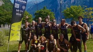 atleti e atlete Tri Team Brianza di Lissone a Valmadrera