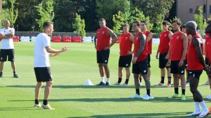 Calcio Ac Monza allenamento 9 luglio - foto Ac Monza