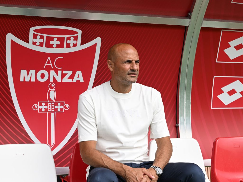 Ac Monza raduno 2025 Monzello allenatore Bianco - foto Ac Monza