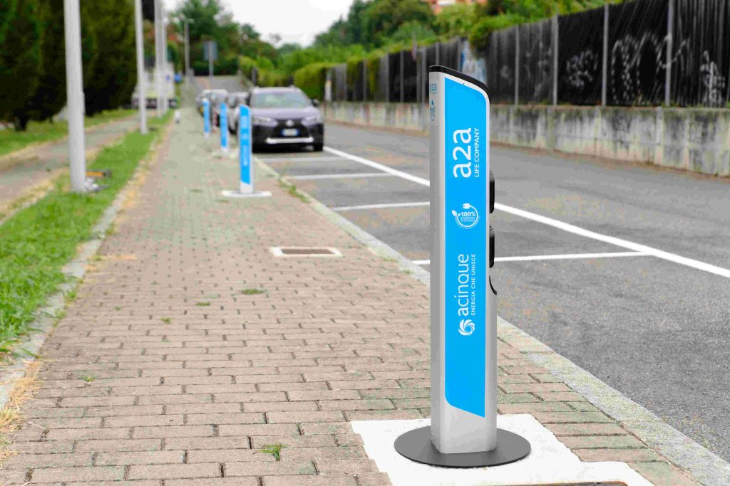 Monza, inaugurazione City Plug A2A