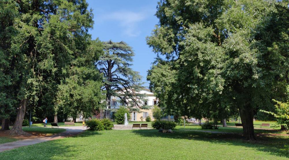 Barlassina il parco di Palazzo Rezzonico