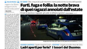 Prima pagina il Cittadino giovedì 23 luglio 2025