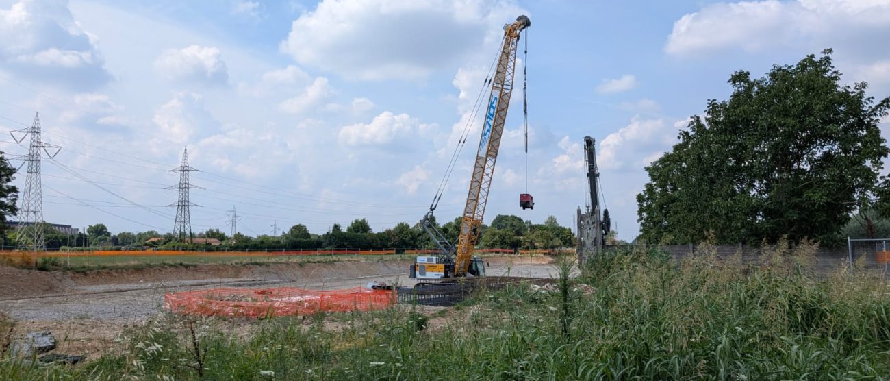 Pedemontana cantiere a Cesano Maderno