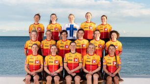 Seregno Ciclismo Maria Giulia Confalonieri terza da sinistra seconda fila