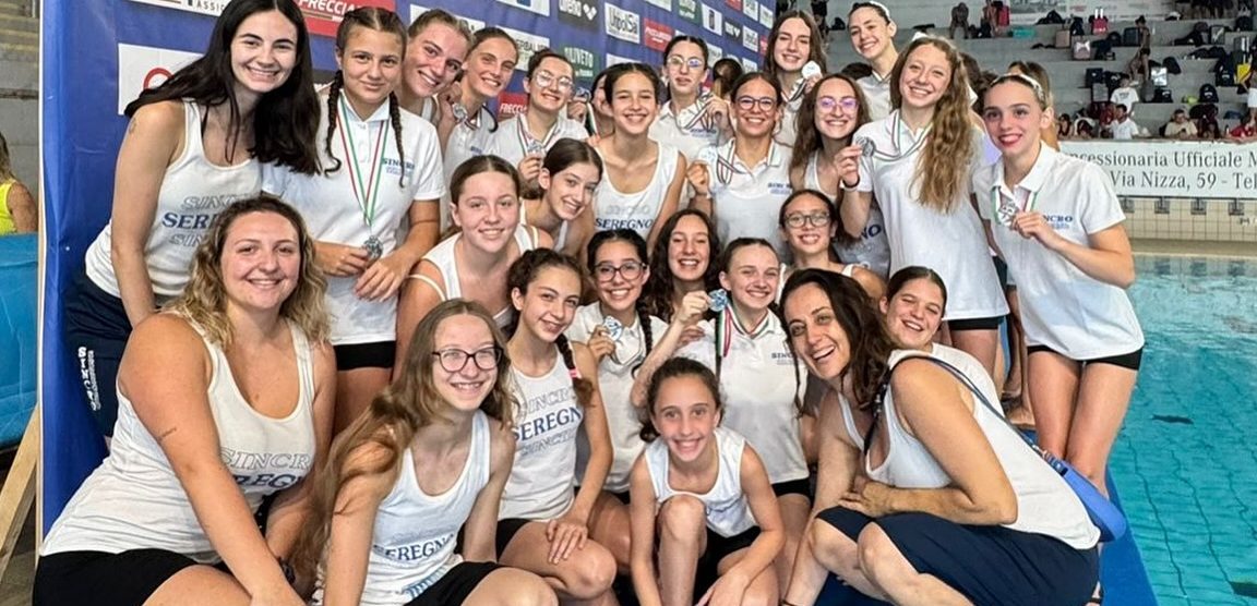 Seregno Sincro sincronette Camp. Italiani Ragazze Savona 2025
