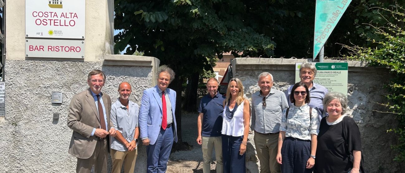 L'inaugurazione dell'ingresso pedonale al Parco di Monza