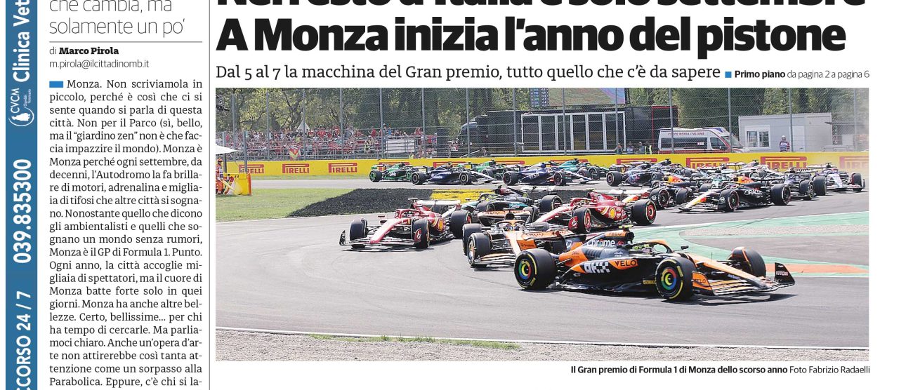 Il Cittadino prima pagina 28 agosto 2025