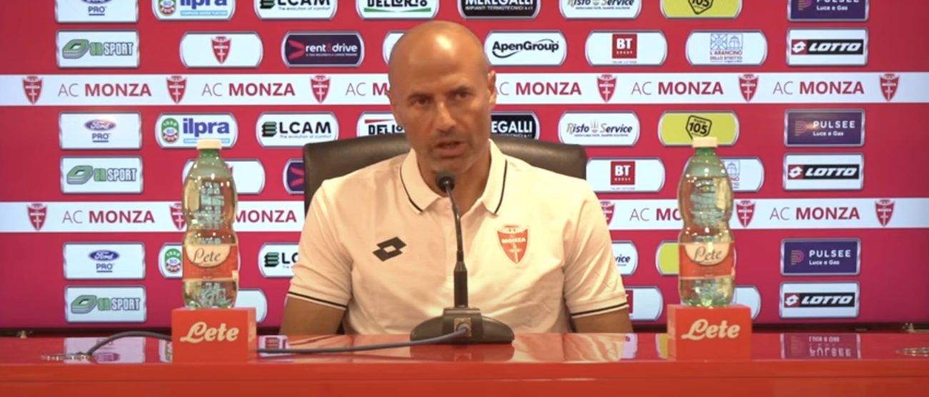 La conferenza stampa di Paolo Bianco prima di Bari-Monza