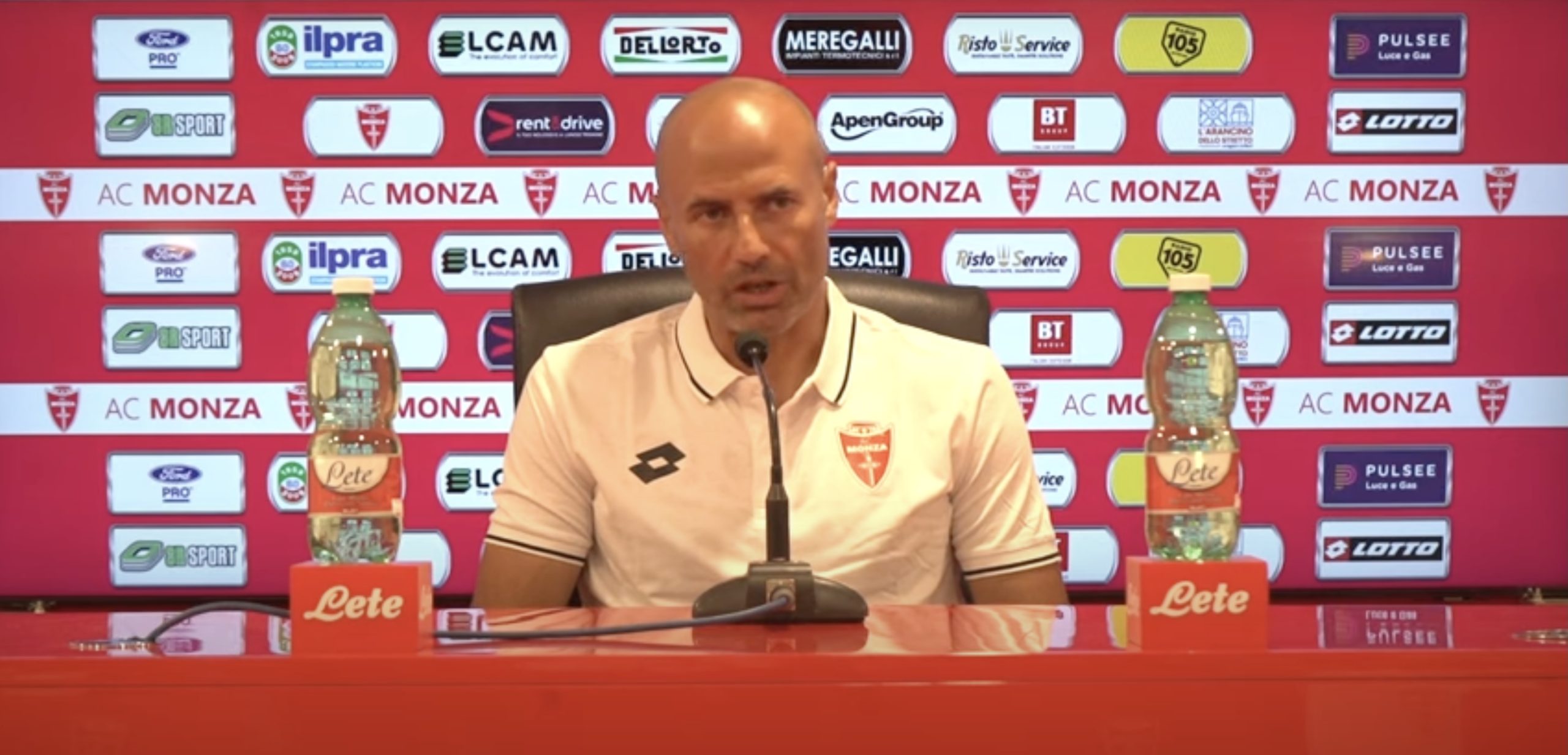 La conferenza stampa di Paolo Bianco prima di Bari-Monza