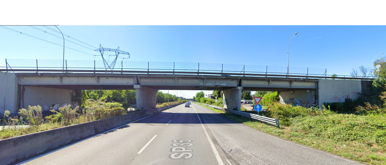 Cesano Maderno 2025 ponte via Manzoni