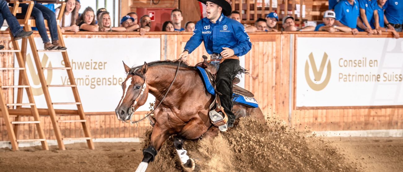 Filippo Milani Monza Reining equitazione