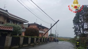 Maltempo in Brianza, interventi dei vigili del fuoco