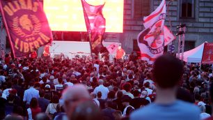 MONZA presentazione AC Monza 2025 all'apertura del Fuori GP - foto Fabrizio Radaelli