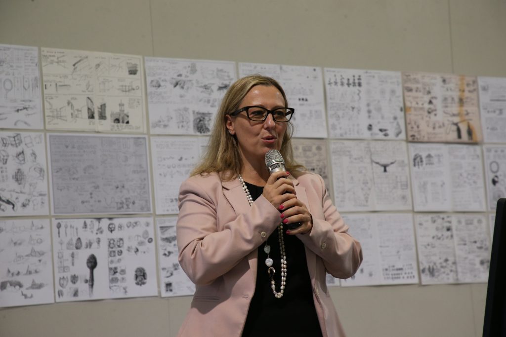 La mostra al liceo Valentini di Monza per Valentini, Marzan e Console