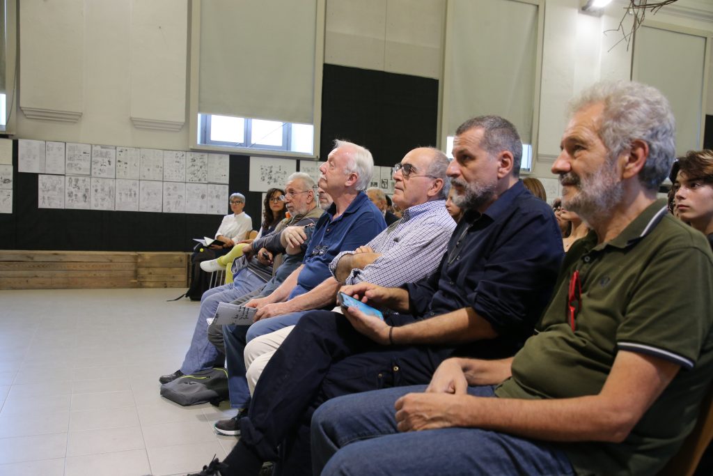 La mostra al liceo Valentini di Monza per Valentini, Marzan e Console