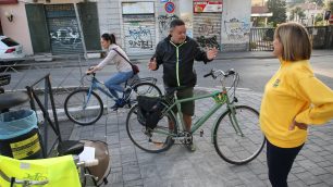 Censimento delle bici a Monza