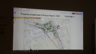 Monza incontro Triante progetto piazza Giovanni XXIII - foto Fabrizio Radaelli