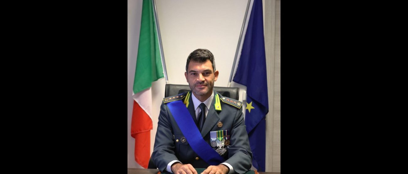 Il colonnello Nicola Russo, nuovo comandante provinciale della Finanza