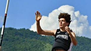 Federico Sironi, astista dell'Atletica Monza