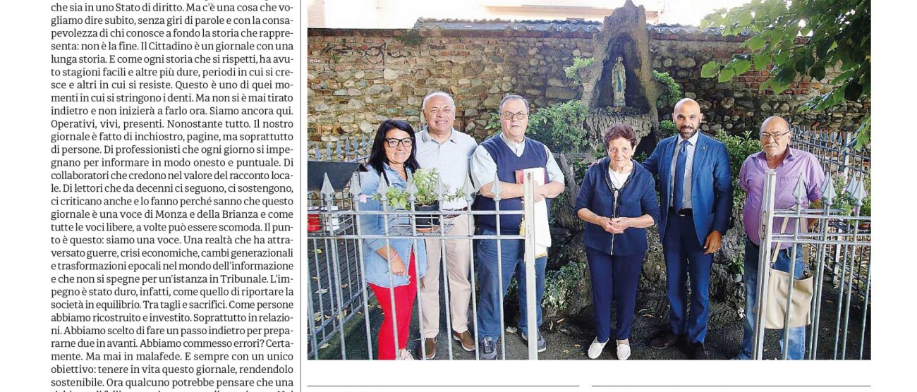 Prime pagine sabato 13 settembre 2025