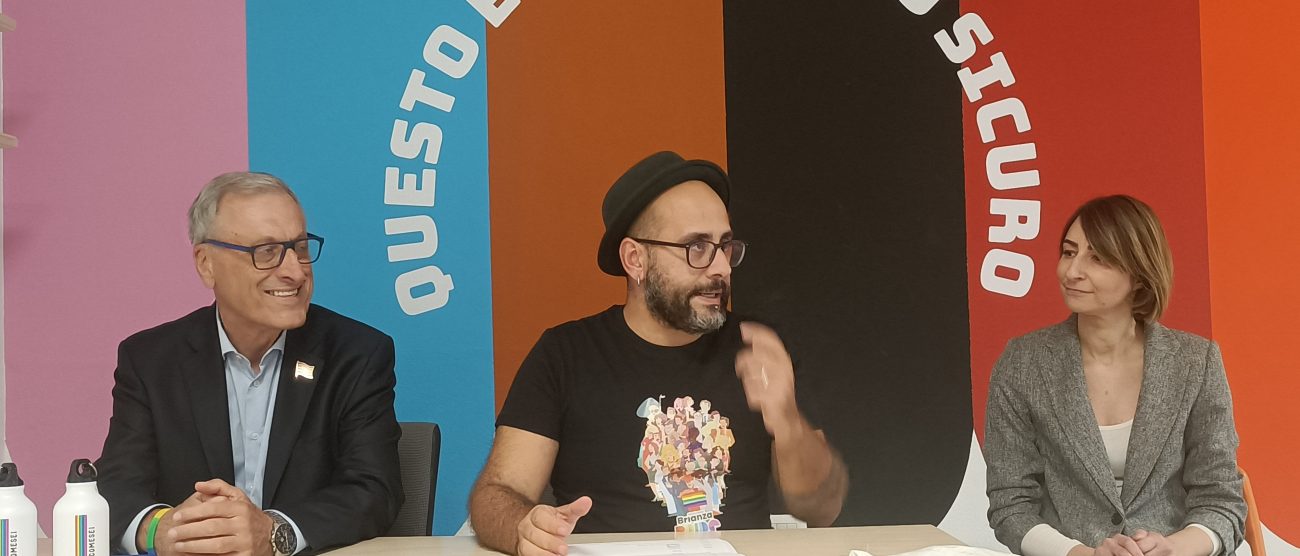 Brianza Pride 2025 il tavolo dei relatori
