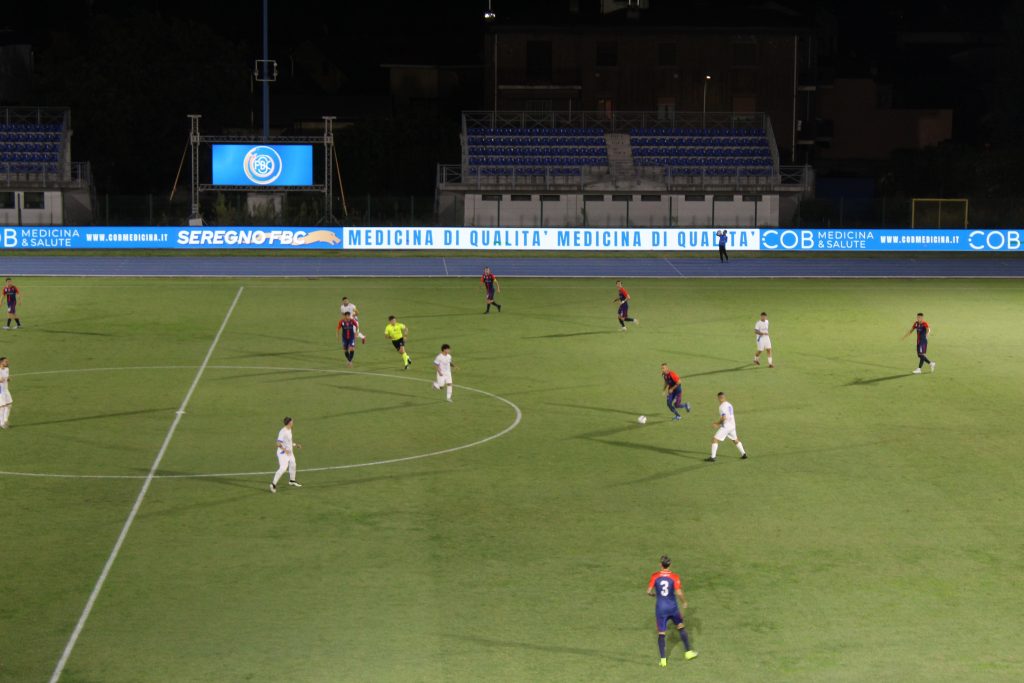 Calcio 2025 partita Coppa Italia Eccellenza Seregno Fbc-Cinisello