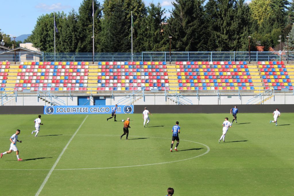 Calcio 2025 Seregno Fbc partita amichevole Solbiatese