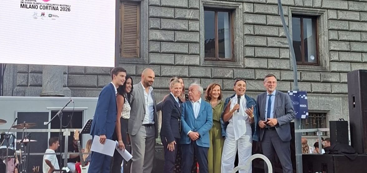 La presentazione di Cuori olimpici a Monza