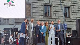 La presentazione di Cuori olimpici a Monza
